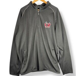 Chase Authentics Dale Earnhardt The Intimidator NASCAR Quarter Zip Mens Size 2XL